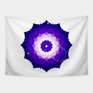 Purple Mandala Tapestry