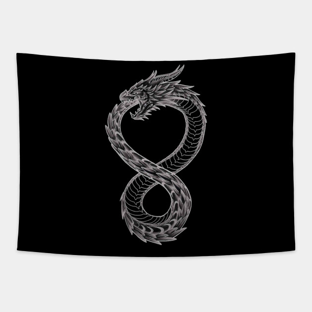 C000016397 - Ouroboros Takeshi Kovacs Tattoo Altered Carbon - Altered Carbon - Tapestry