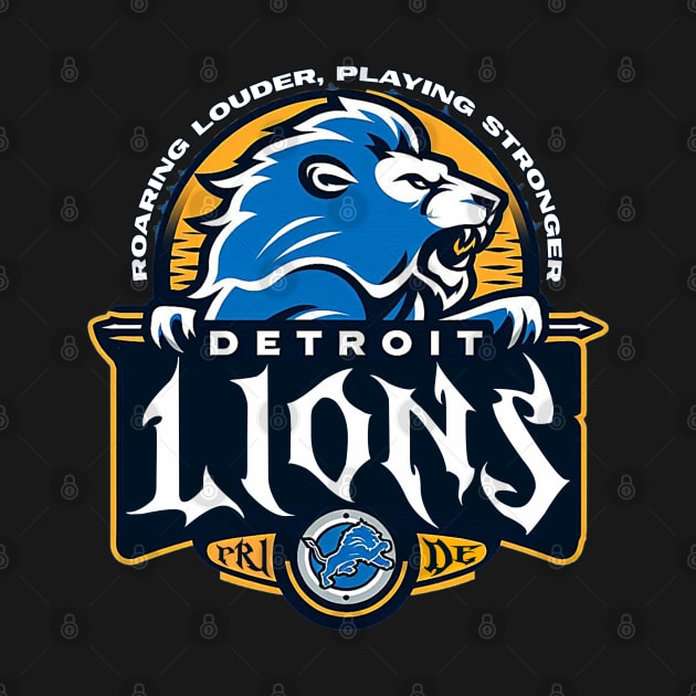 detriot lions pride by AOAOCreation