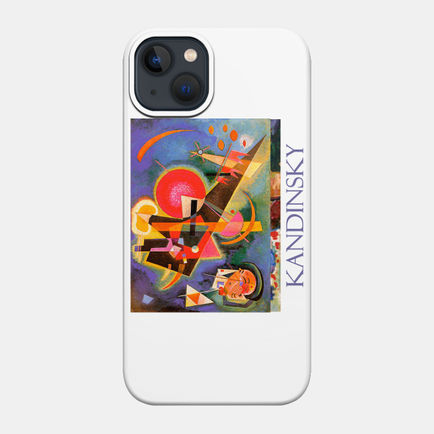 In Blue (1911) by Wassily Kandinsky - Abstract - Phone Case