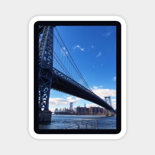 Williamsburg Bridge Brooklyn Skyline Magnet