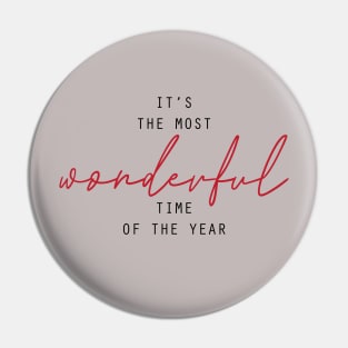 It's the most wonderful time Pin