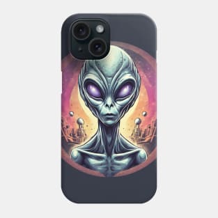 Alien Cybercity Phone Case