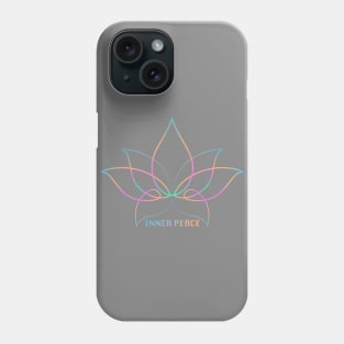 inner peace lotus Phone Case