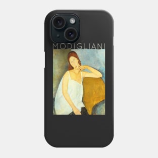 Amedeo Modigliani - Portrait of Jeanne Hebuterne Phone Case