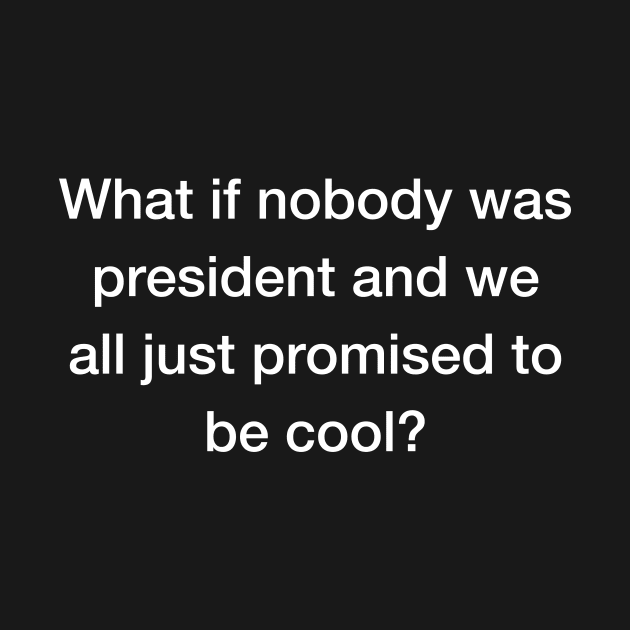 What if Nobody Was President by Koala Station