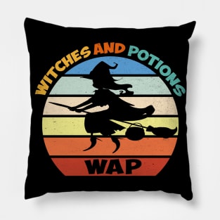 Witches and Potions Pillow