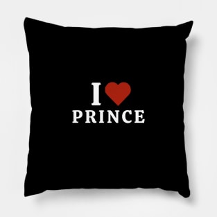 I Love Prince Pillow