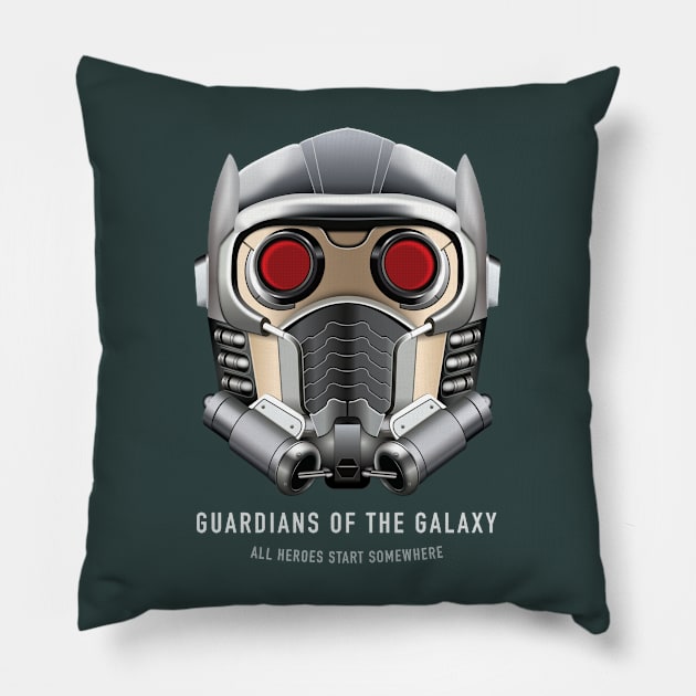 Guardians of the Galaxy - Alternative Movie Poster Pillow by MoviePosterBoy