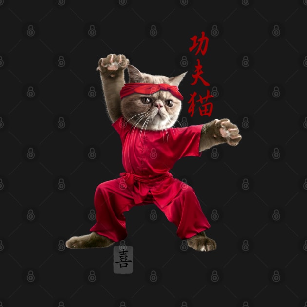 KUNG-FU CAT by ADAMLAWLESS