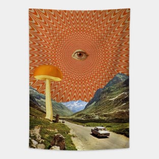 Mushroom Day Tapestry