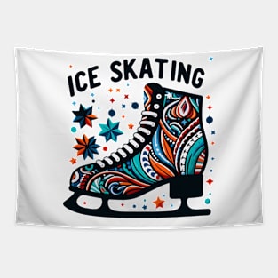 ICE SKATING Tapestry