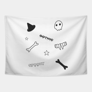 Halloween Pattern Tapestry