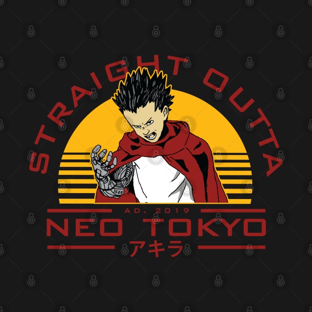 Straight Outta Neo Tokyo by BackintheDayShirts