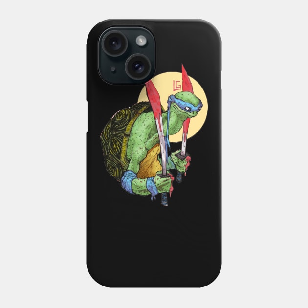 Turtle Leo Phone Case by Lagonza