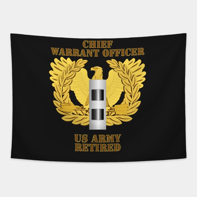 Emblem - Warrant Officer - CW2 - Retired Tapestry by twix123844