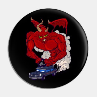 Devil Car Pin