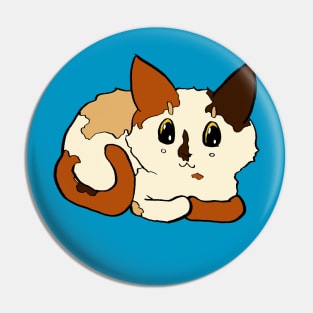 Shelter Cats - Calico Loaf Pin