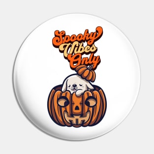 Spooky Vibes Only Pin
