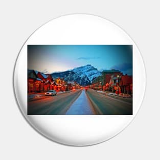 Banff Avenue Alberta Canadian Rockies Canada Pin