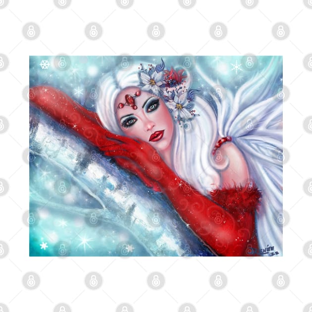 Christmas wisher angel by Renee Lavoie by ReneeLLavoie