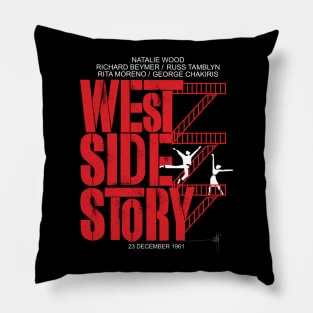 West Side Story t-shirt version BLK Pillow