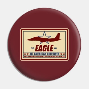 F-15 Eagle Pin