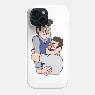 Stan and Ford hug Phone Case