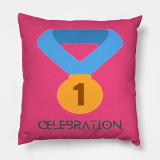 First Celebration Pillow