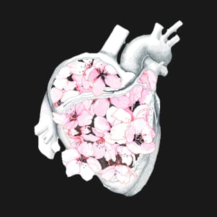 Flowered Heart T-Shirt