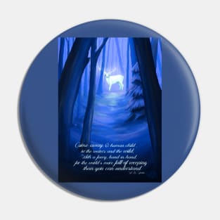 Come away- Yeats Poem Pin