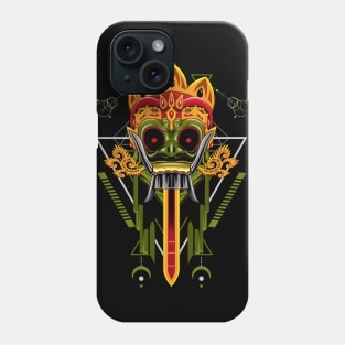 barong mask bali Phone Case