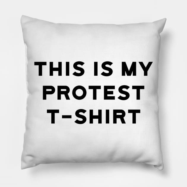 Protest Pillow by designspeak