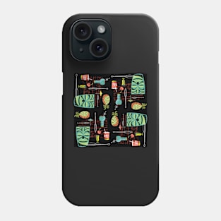 Mai Tai Tiki BLACK Phone Case