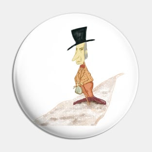 The Miserly Old Man Pin