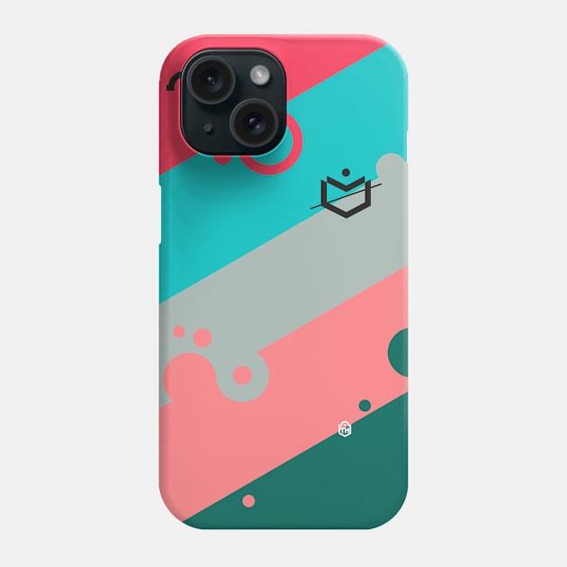 Typohole stripes. Flamingo Phone Case by typohole