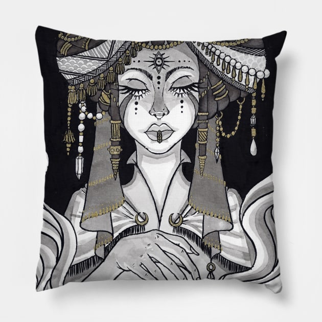 The Fortune Teller Pillow by Milliebeedoodles