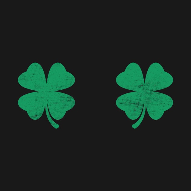 Shamrock Boobs St. Patrick's Day by Luluca Shirts