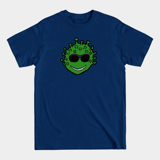 Discover green head corona man - Green - T-Shirt