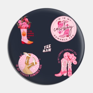 Cowboy romance era | Pack of 5 Pin