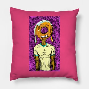 Donut Man Pillow