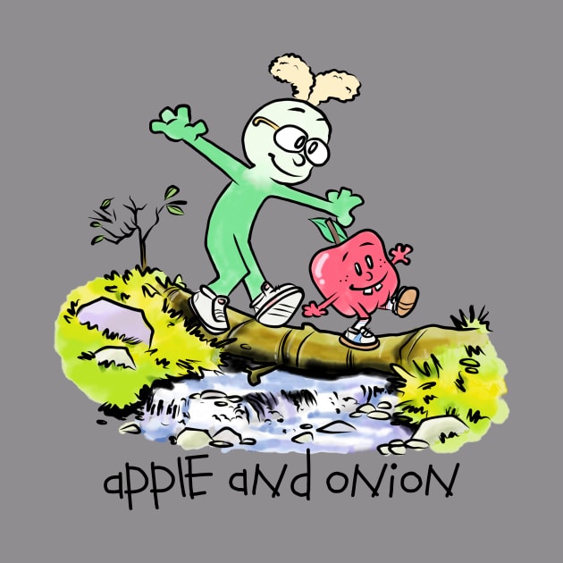 Apple & Onion by Owllee Designs