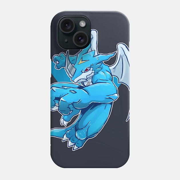 Exveemon fanart Phone Case by DigiTeeshrit