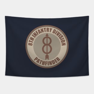 8th Infantry Division (desert subdued) Tapestry