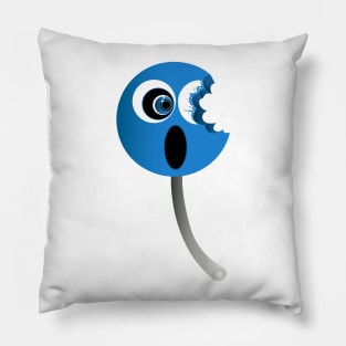 Blue Sucker Pillow