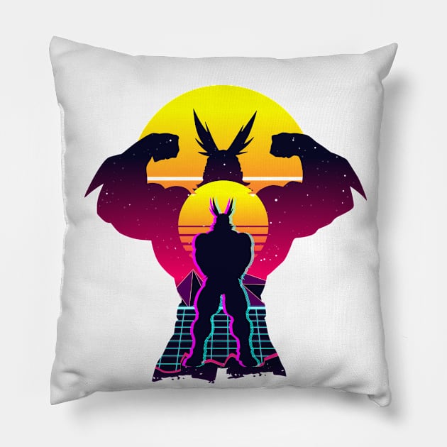 all might plus ultra Pillow by Retro Style