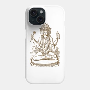 Brahma Indian Deity - God Phone Case