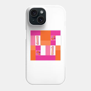 Abstract lesbian pride Phone Case