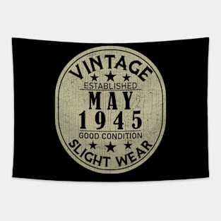 Vintage Established May 1945 - Good Condition Slight Wear Tapestry