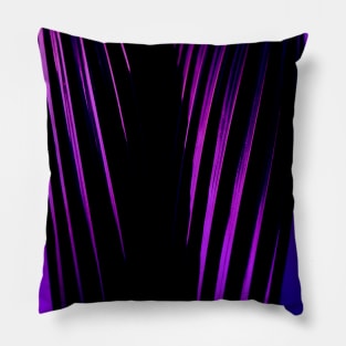 Expressive palm leaf Pillow